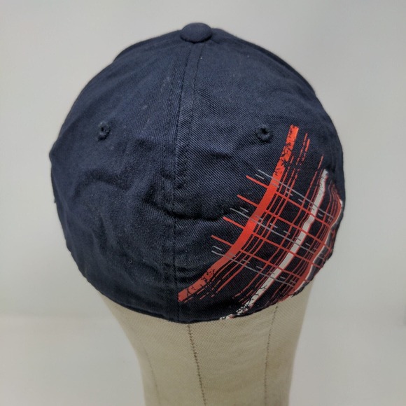 Top of the World Men's Red Bull GP Hat Blue One Fit Embroidered Logo - Picture 7 of 10